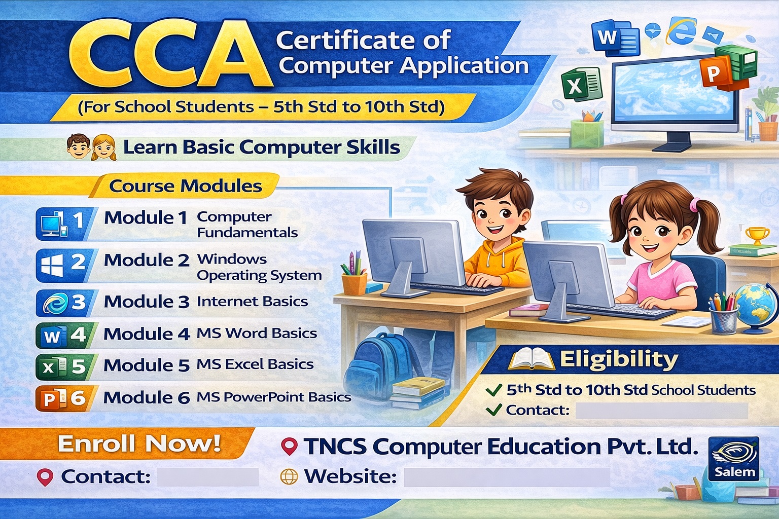 CERTIFICATE IN COMPUTER APPLICATION
