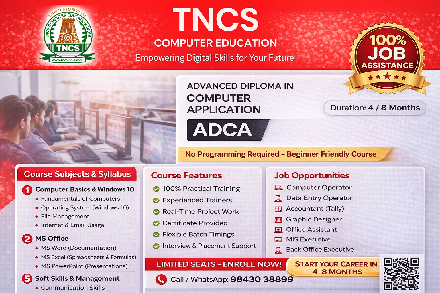 ADVANCED DIPLOMA IN COMPUTER APPLICATION