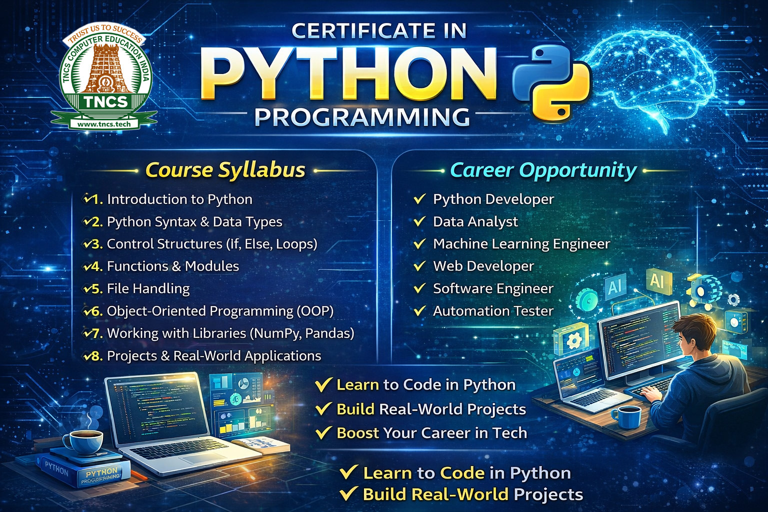 CERTIFICATE IN PYTHON PROGRAMMING