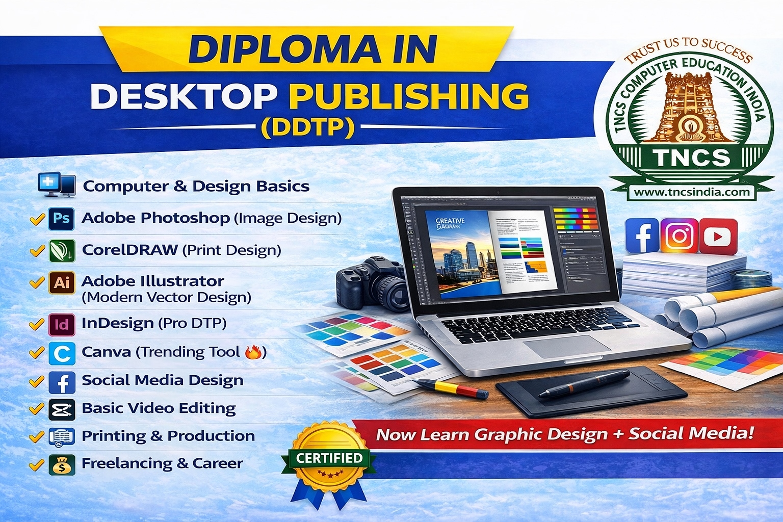 ADVANCED DIPLOMA IN DESKTOP PUBLICATION ( D0365 )